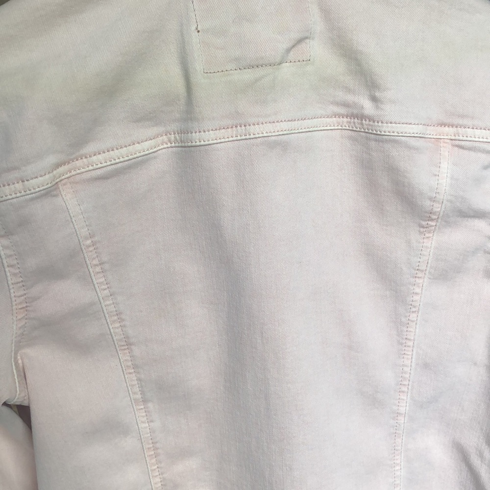 AE Vintage Washed Pink Flex-Denim Jacket - Picture 9 of 9